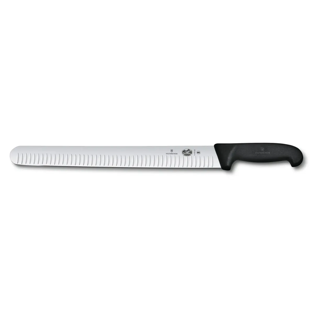Fibrox skinkekniv riflet 36 cm, Rustfritt stål