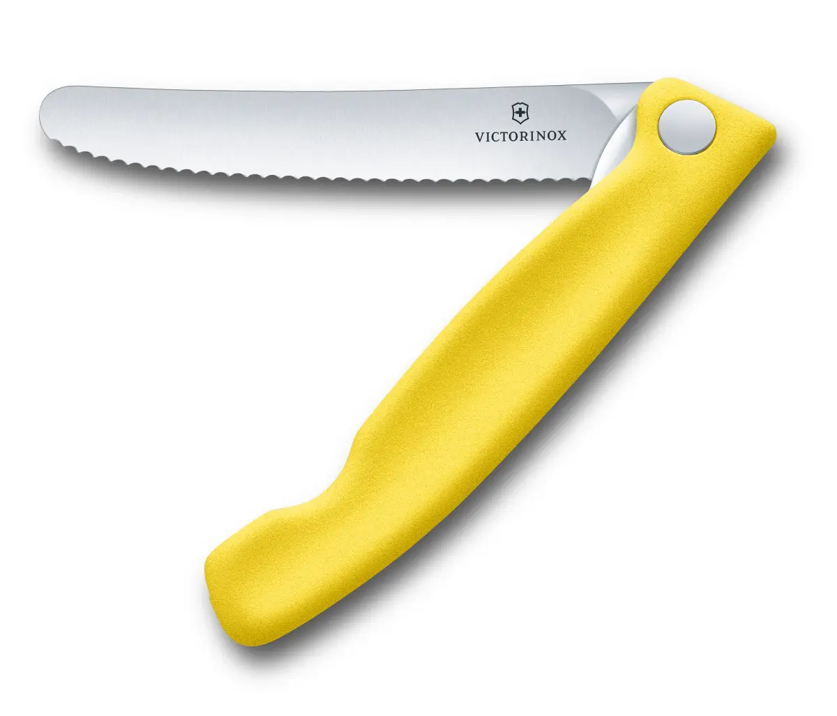 Swiss Classic Foldable Paring Knife, Yellow