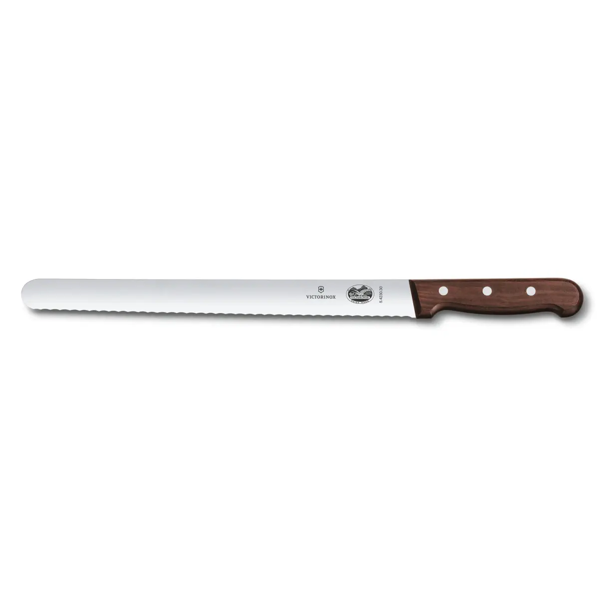 Victorinox skinkekniv bølgetannet 30 cm, Furu