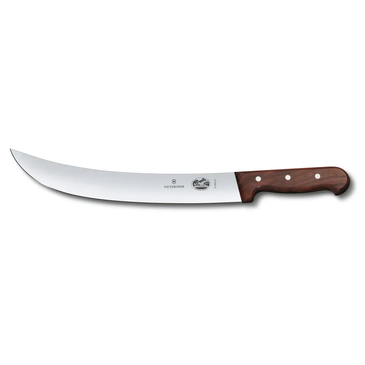 Victorinox Styckkniv bølgetannet 31 cm, Furu