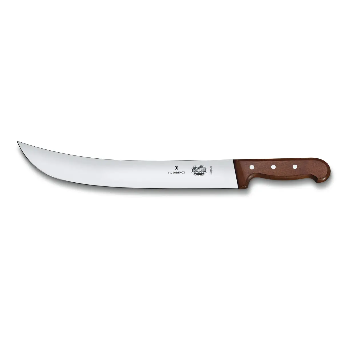 Victorinox Styckkniv bølgetannet 36 cm, Furu