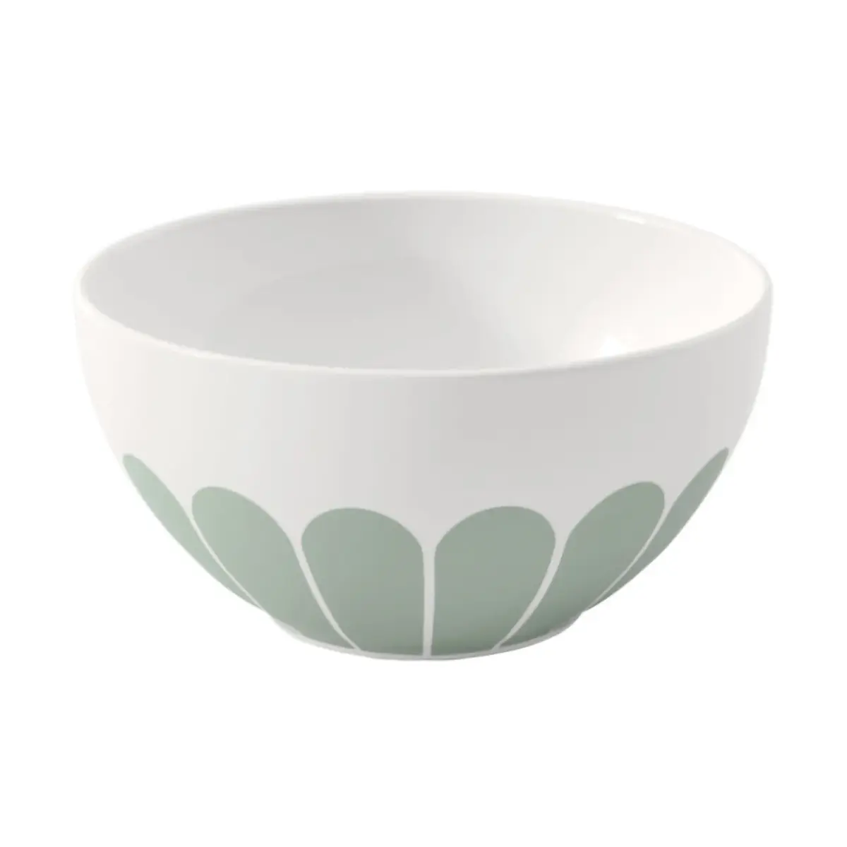 Fleur frokostbolle 43 cl, White-green