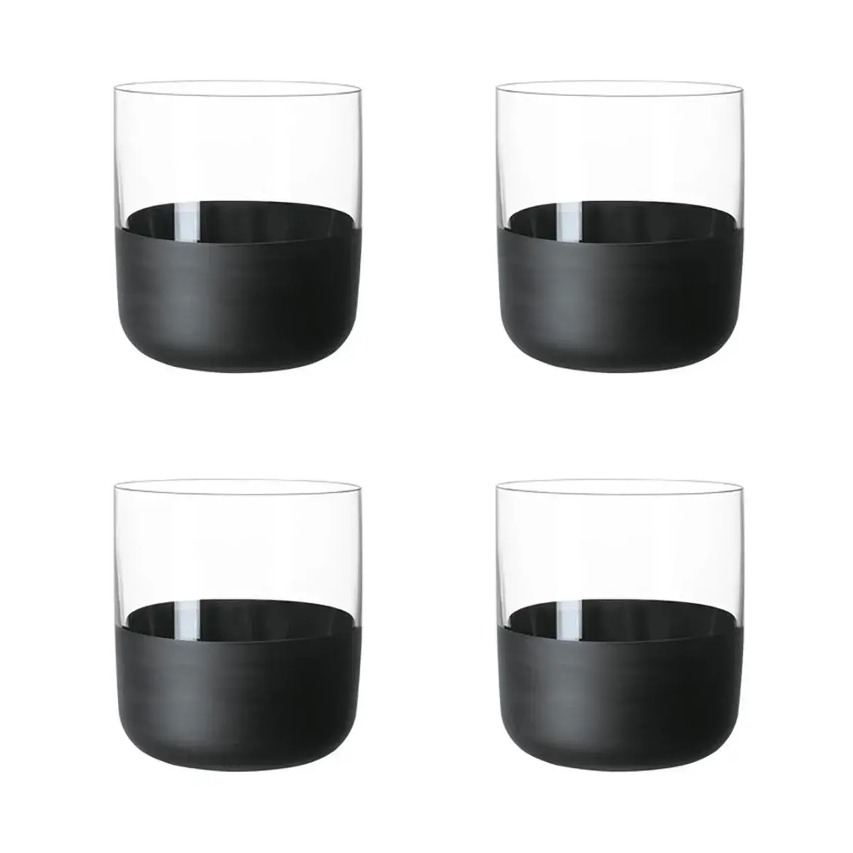 Manufacture Rock shotglass 4 cl 4-pk, Clear