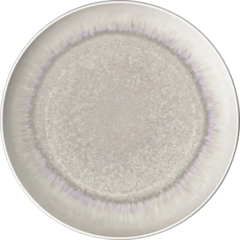 Perlemor tallerken Ø27 cm, Beige