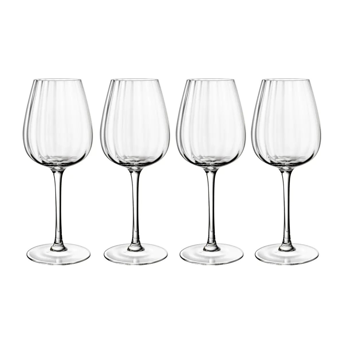 Rose Garden hvitvinsglass 4-pakning 43 cl, Klar
