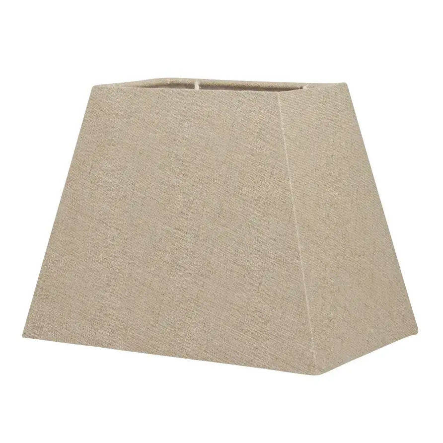 Basic Rectangular lampeskjerm 22 cm, Natur