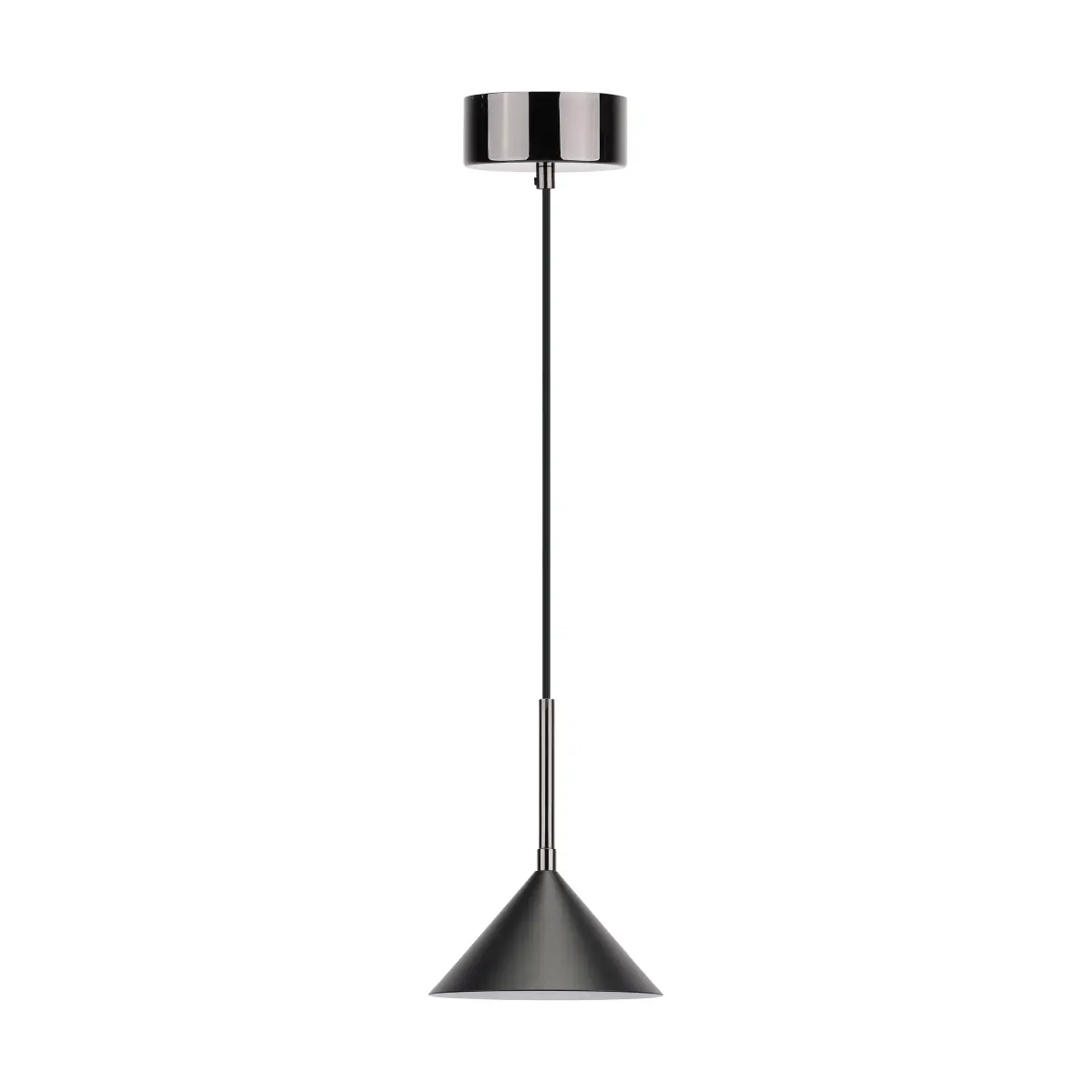 Kuro pendel, Black, Ø17x9 cm