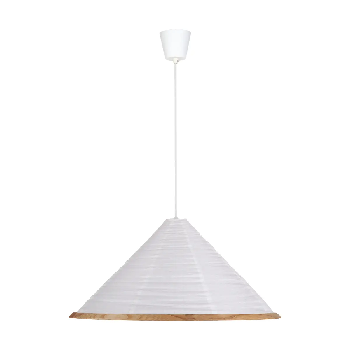 Shiro pendel lampe, White, Ø60x29 cm