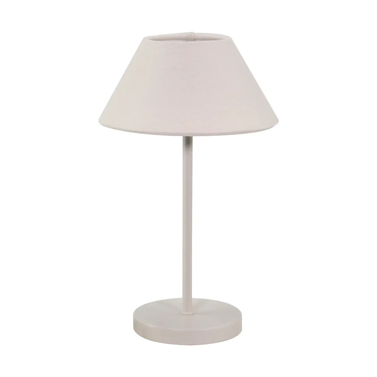 Teya bordlampe portabel, Offwhite, Ø15x26 cm