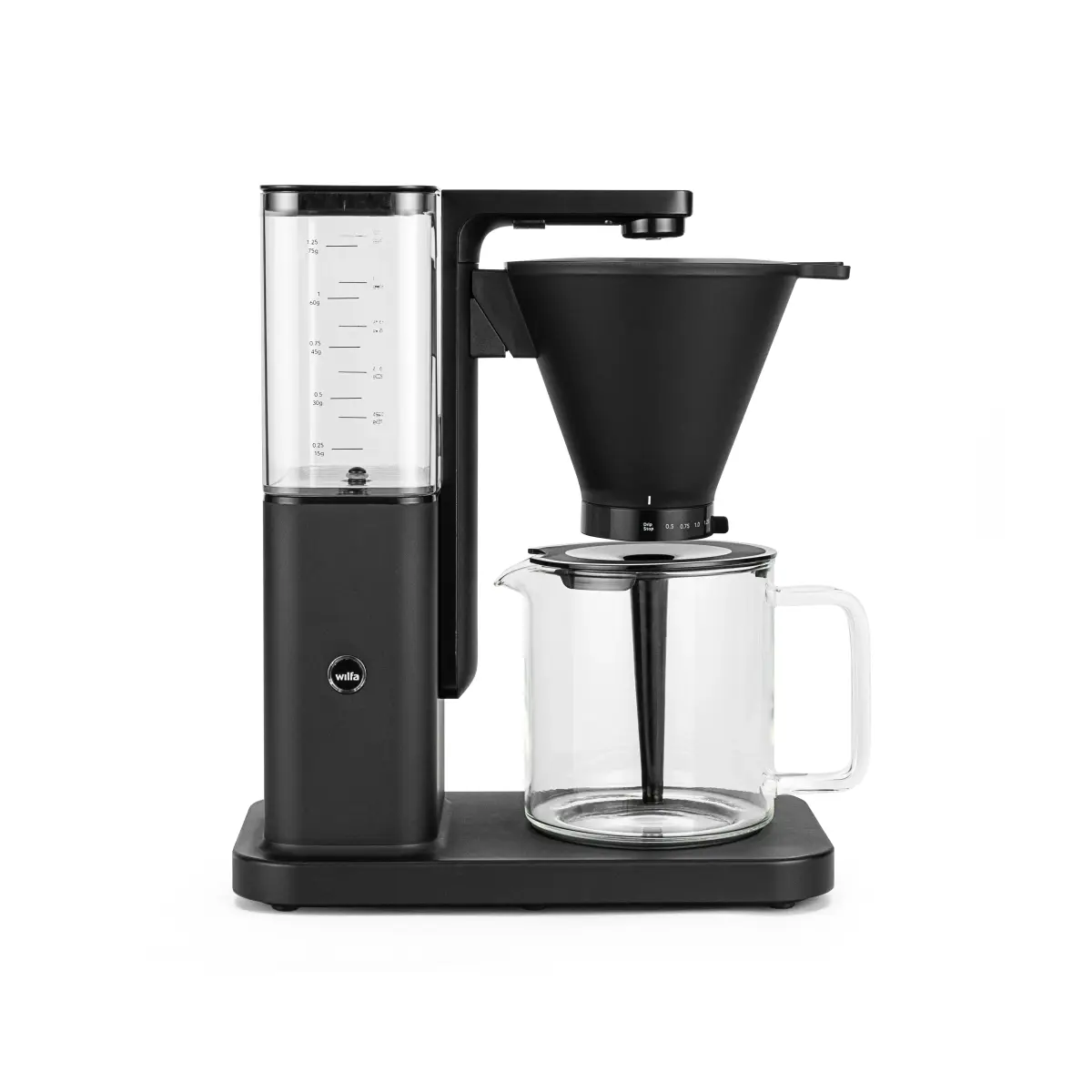 Zense CM10AB-M125 alux kaffetrakter, Svart