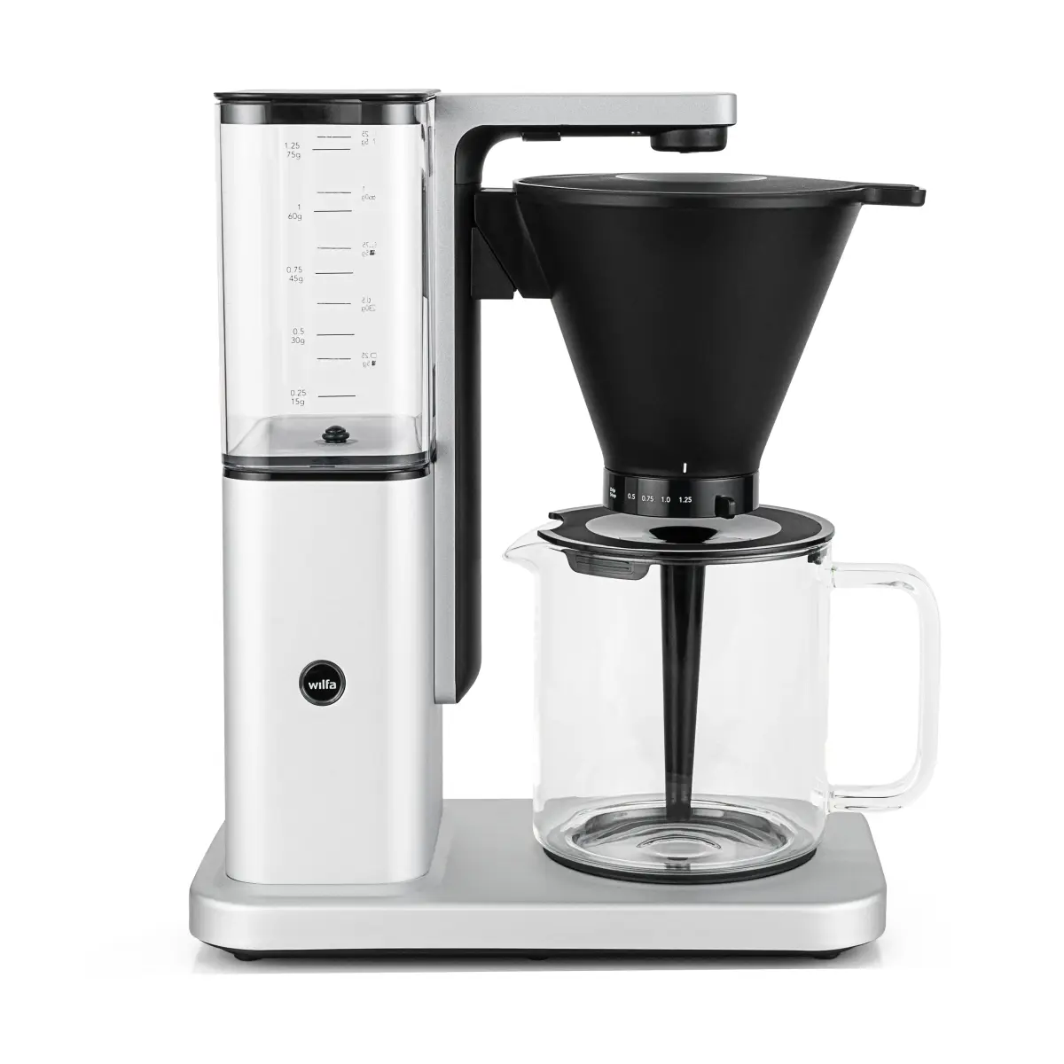 Zense CM10APA-M125 alux kaffetrakter, Sølv