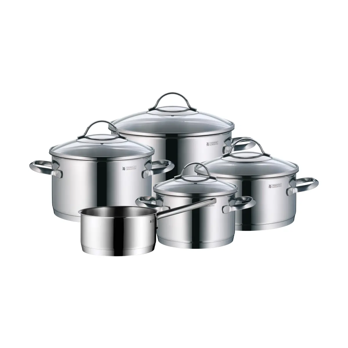 WMF Provence Plus grytesett 5 deler, Rustfritt stål