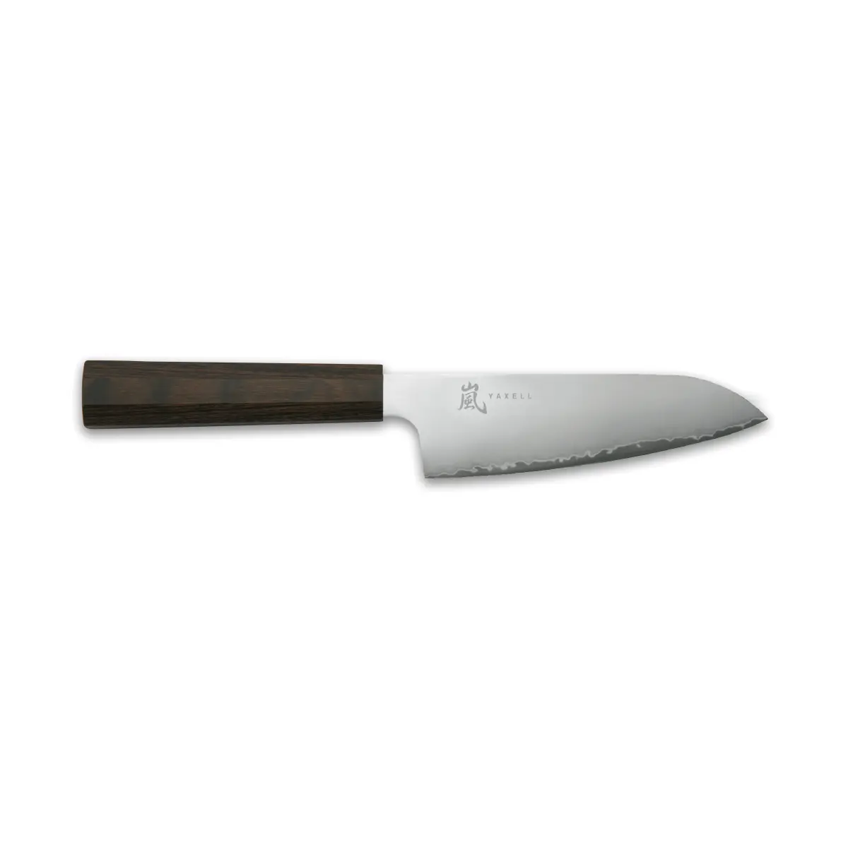 Hana santokukniv 12,5 cm, Rustfritt stål-pakkawood