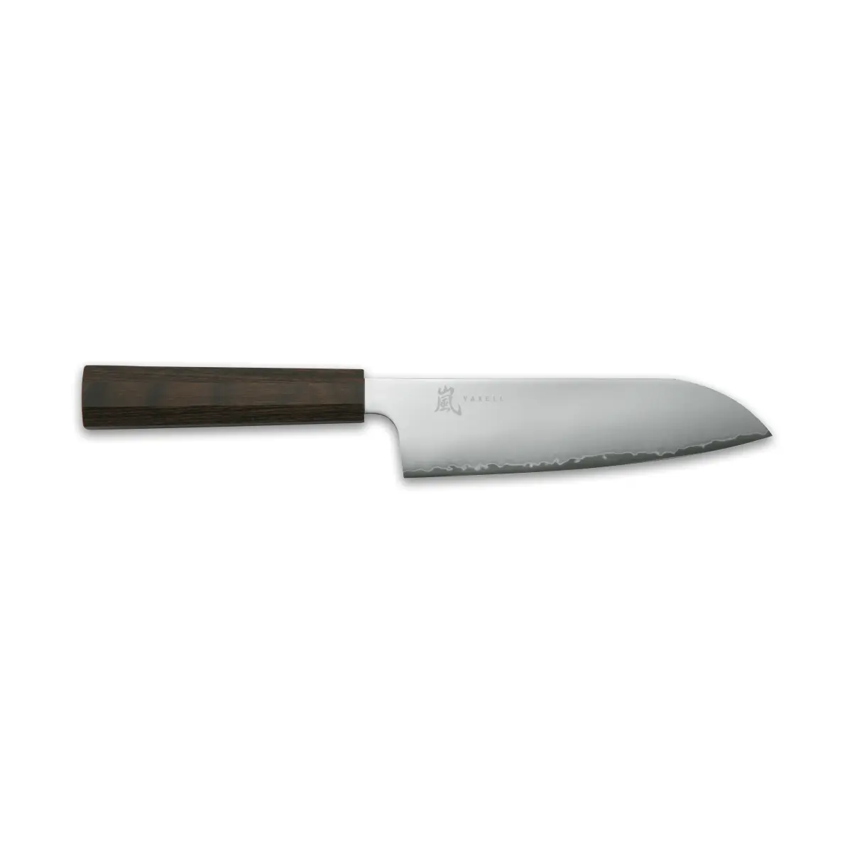 Hana santokukniv 16,5 cm, Rustfritt stål-pakkawood