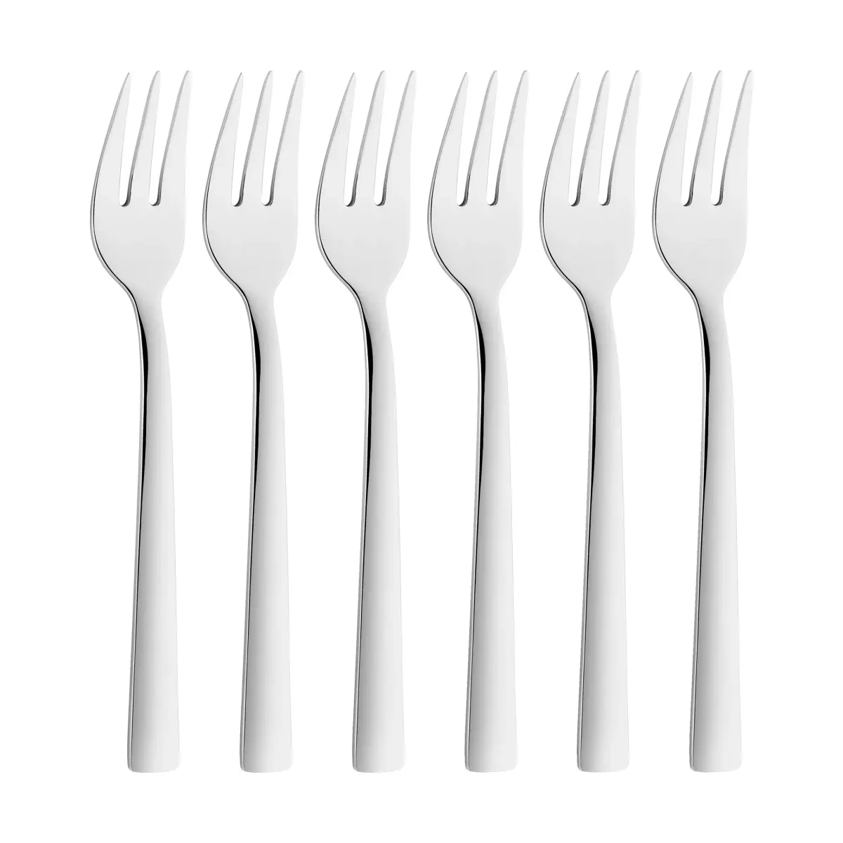 Zwilling Dinner dessertgaffler 6-pack, Rustfritt stål