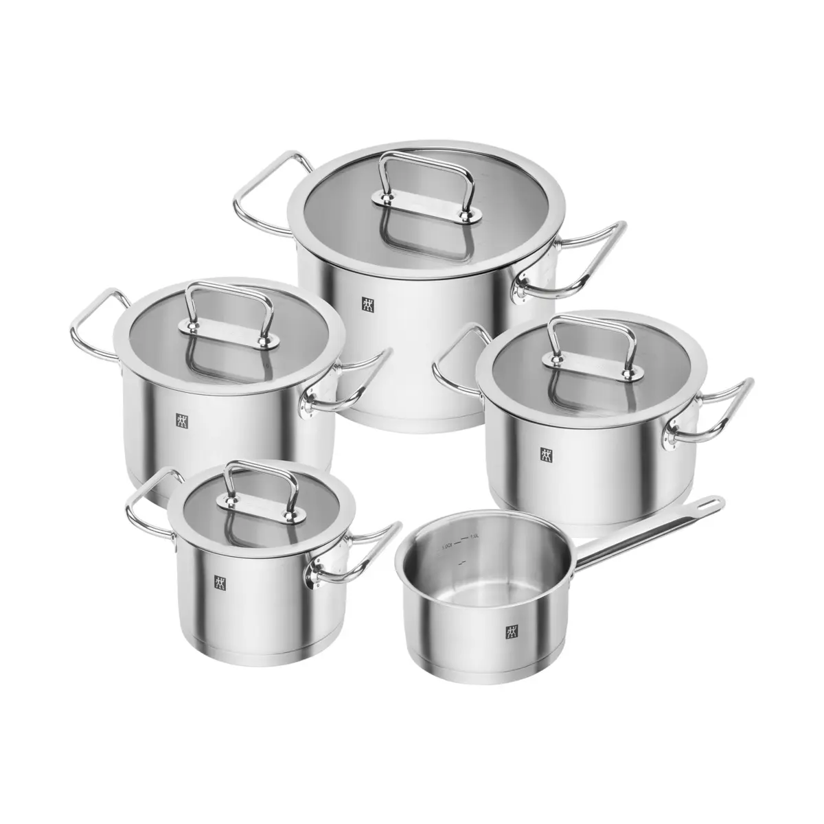Zwilling Pro gryte- og kasserollesett, 5 deler