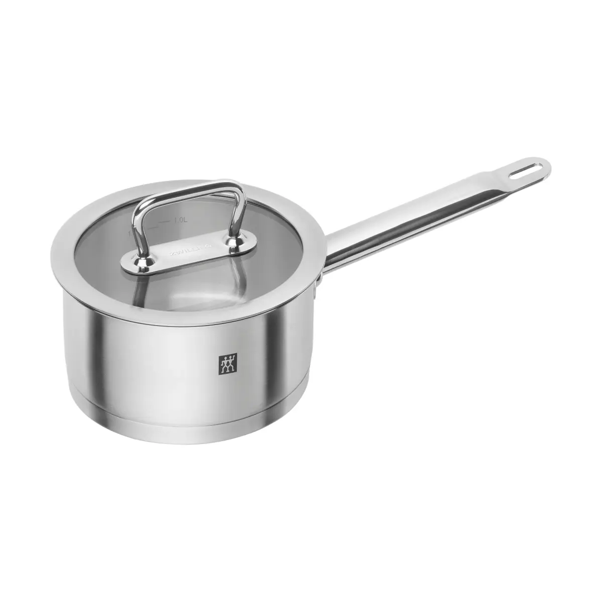 Zwilling Pro kasserolle med glasslokk rustfritt stål, 1,5 L