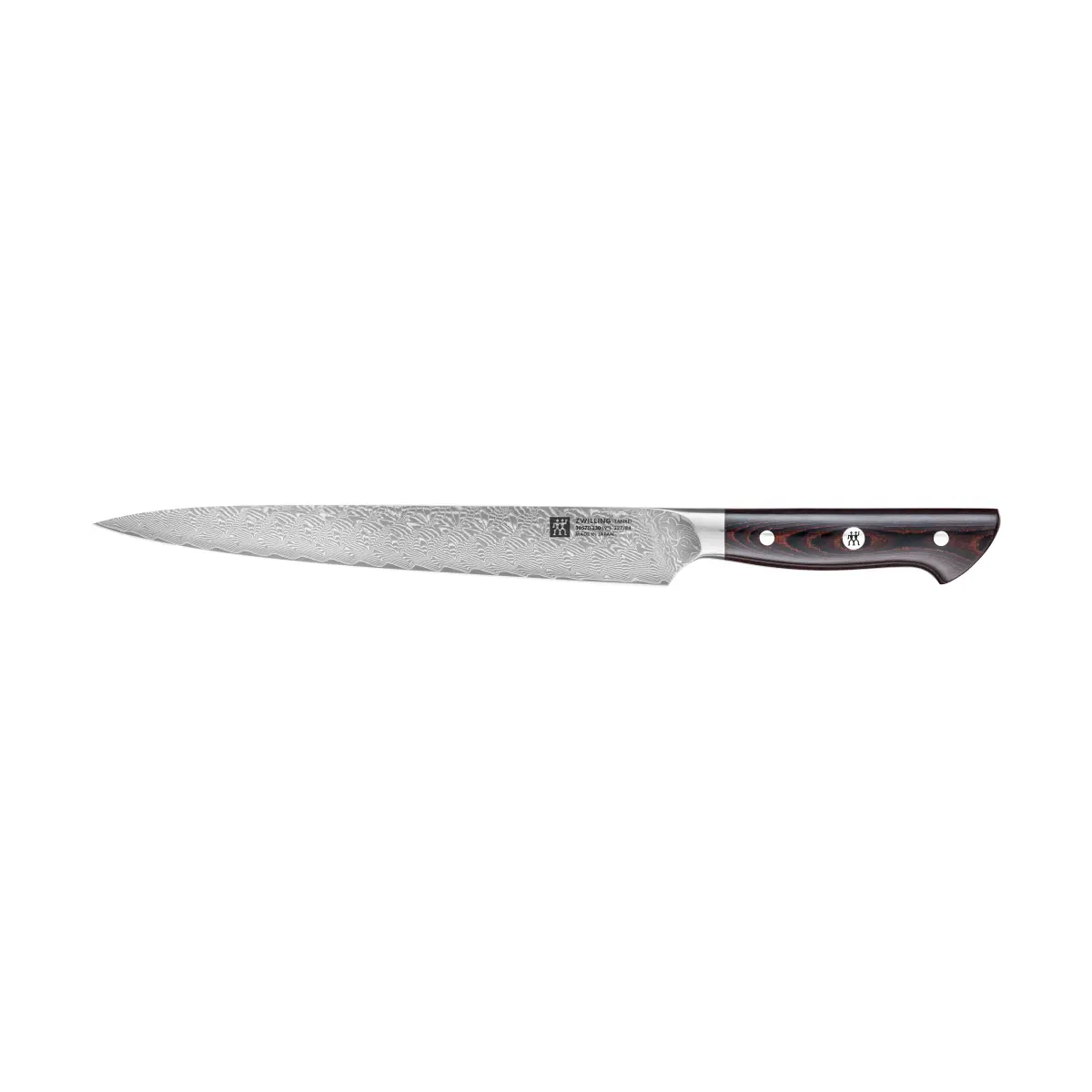 Zwilling Tanrei fileteringskniv 23 cm, Damaskus-svart