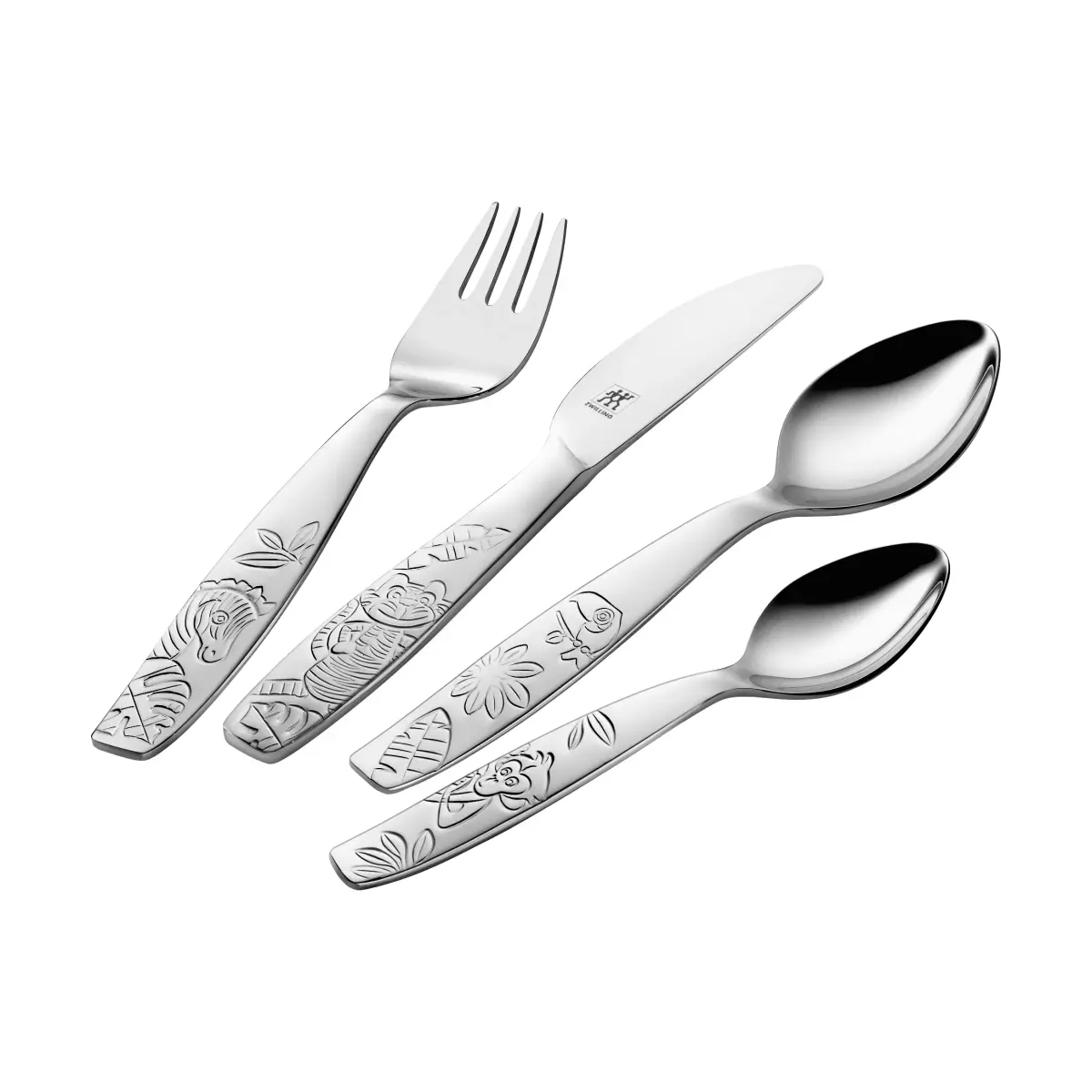 Zwilling Twin kids barnbestikk 4 deler, Jungel