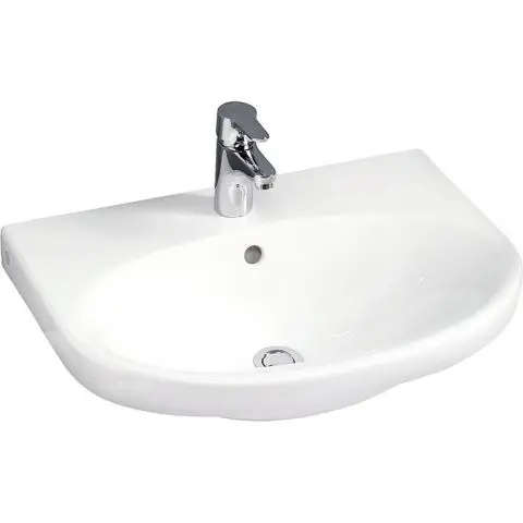 Gustavsberg Nautic 5560 Vaskeservant uten breddeavløp, for bolt/konsollmontering