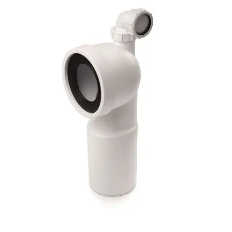 Jafo 3106683 WC-stuss 110 mm, for muffe universal 90 °