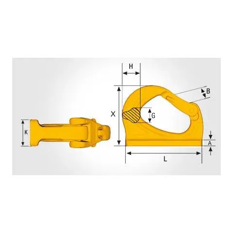 Gunnebo Z6455730 Universalkrok 3T
