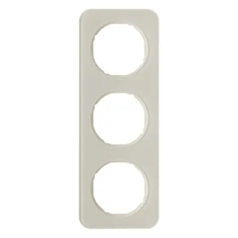 Hager 10132104 Dekkramme 3 rom, R.1 Stål/svart