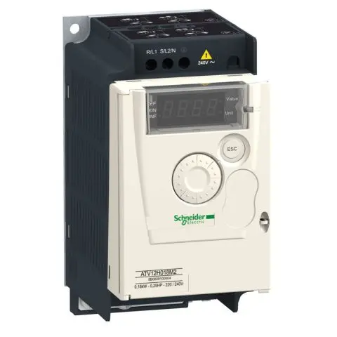 Schneider Electric ATV12 Frekvensomformer 230 V 4,2 A, 0,75 kW