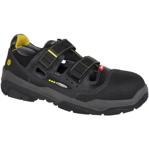 Jalas 1510 Antislip Vernesko S1, svart, bred 46