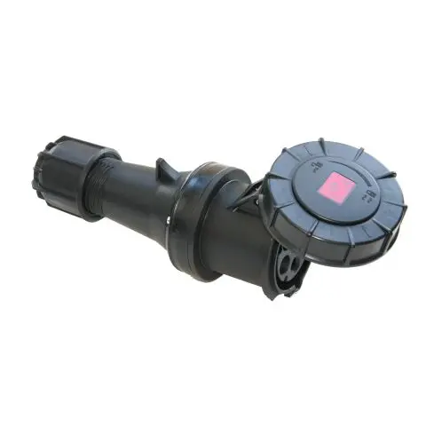 Garo S4125-6 S+B Skjøtekontakt for scene og arena, 125 A, 6 h 5-polet, rød