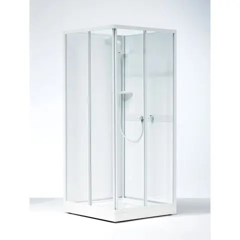 Contura Next NKH 99 VK Dusjkabinett klarglass 900 x 900 mm