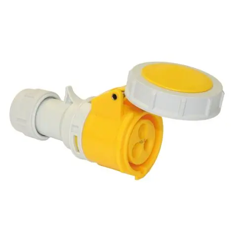 Garo SV 232-4 S Skjøtekontakt IP67, 3-polet, 32 A 110 V, gul, 4 h
