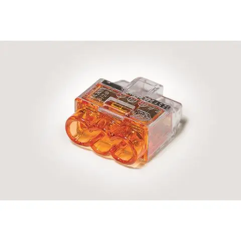 Hellermann Tyton 148-90037 Toppklemme 3-polet, 100-pakning
