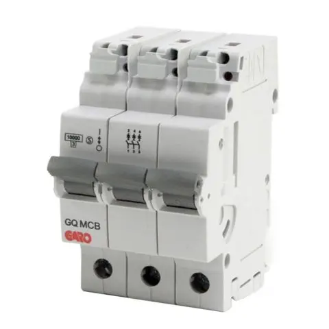 Garo MCB GQ C313 Miniatyrbryter 3-polet, C-karakteristikk 13 A