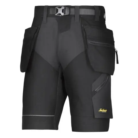 Snickers Workwear 6904 FlexiWork Arbeidsshorts Svart