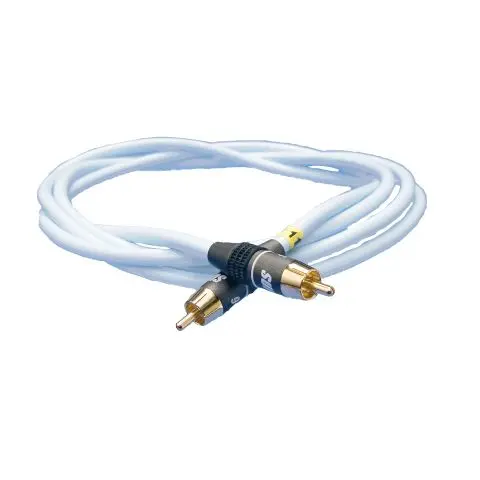 SUPRA 1001905312 Subwoofer-kabel 2 x Cinch, hann/hunn 6 m