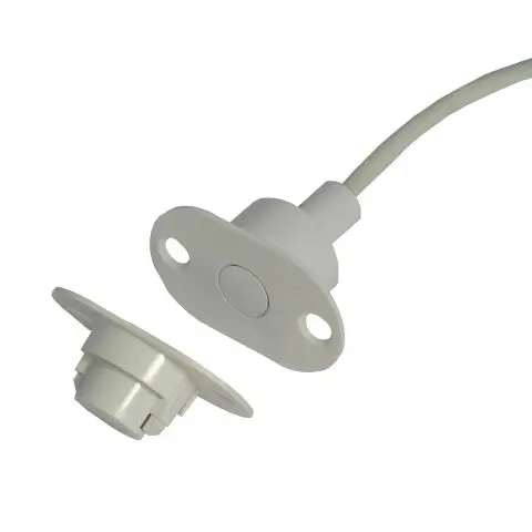 Alarmtech MC 340-S12 Magnetkontakt 1 åpen kontakt, vanntett 2 m kabel