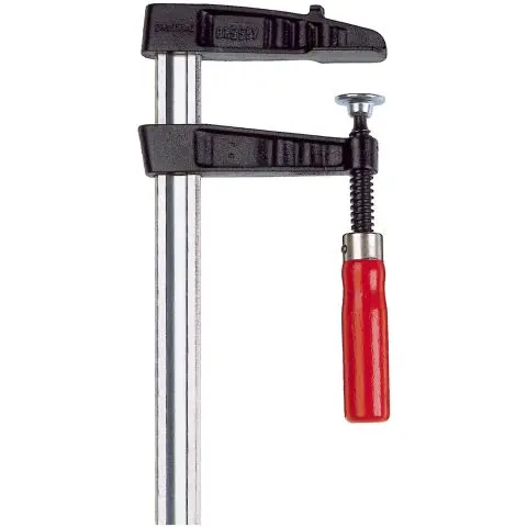 Bessey TGK50 Skruetvinge Lang spennvidde Spennvidde 500 og dybde 120 mm