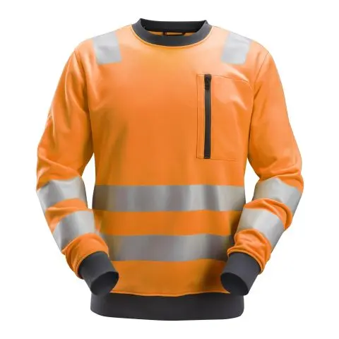 Snickers Workwear 8037 AllroundWork Fleecegenser varsel, oransje Varsel, Oransje