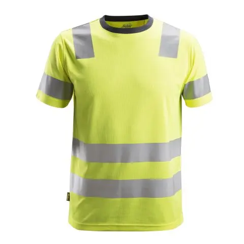 Snickers Workwear 2530 AllroundWork T-skjorte varsel, gul Varsel, Gul