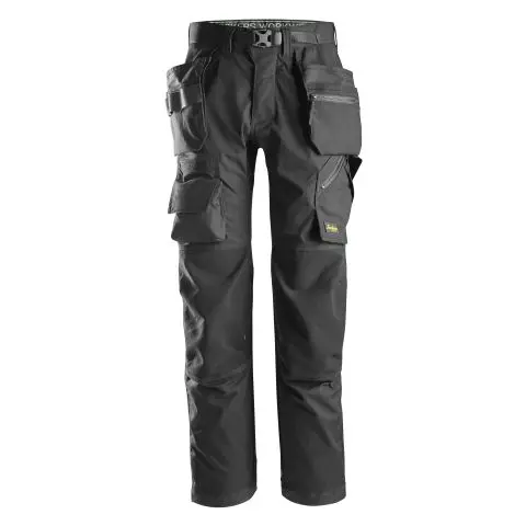 Snickers Workwear 6923 FlexiWork Gulvleggerbukse svart Svart