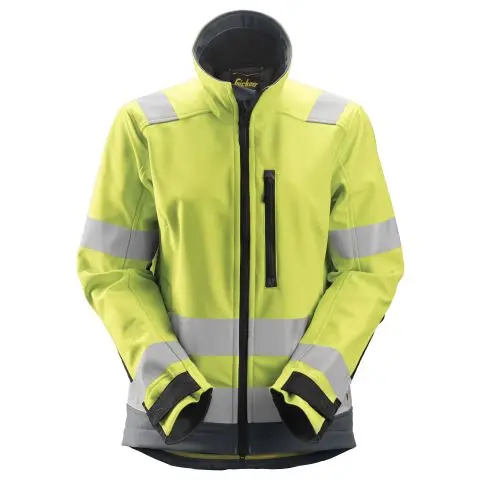 Snickers Workwear 1237 AllroundWork Softshelljakke varsel, gul Varsel, Gul