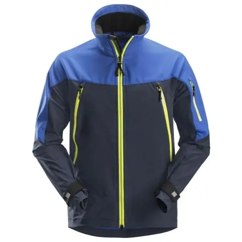 Snickers Workwear 1940 FlexiWork Softshelljakke blå Blå