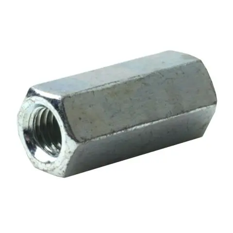 FIXX 560370 Skjøtemutter nøkkelvidde 30 mm, M6HM, FZB M6, 100-pakning
