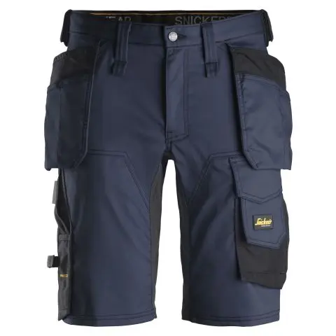 Snickers Workwear 6141 AllroundWork Arbeidsshorts marineblå/svart Marineblå/Svart