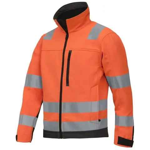 Snickers Workwear 1230 AllroundWork Softshelljakke varsel, oransje Varsel, Oransje