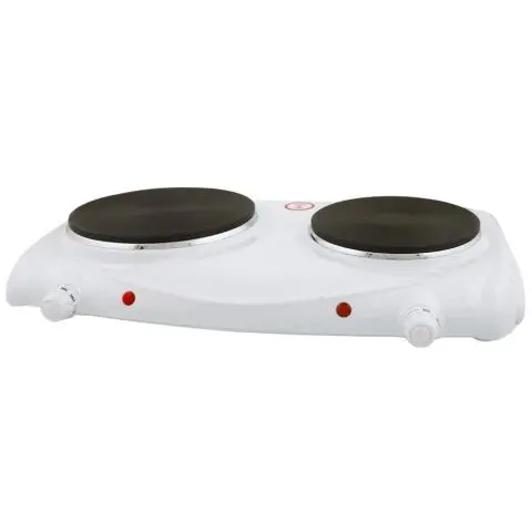 Wilfa 603821 Kokeplate dobbelthelling, 700 W og 1500 W