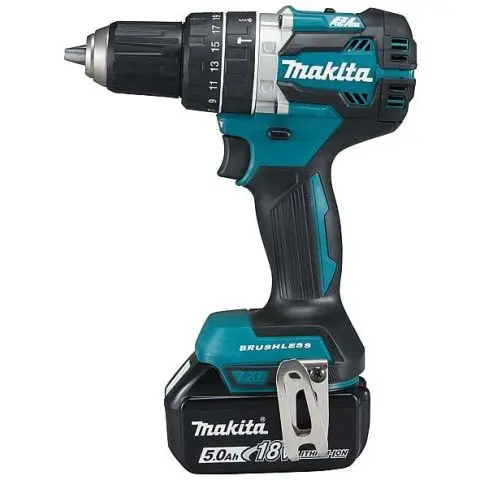 Makita DHP484RTJ Slagbormaskin med batteri og lader