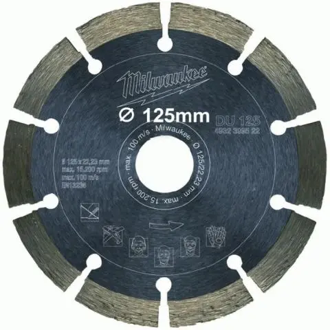 Milwaukee 4932399522 Diamantklinge 125x22,2mm