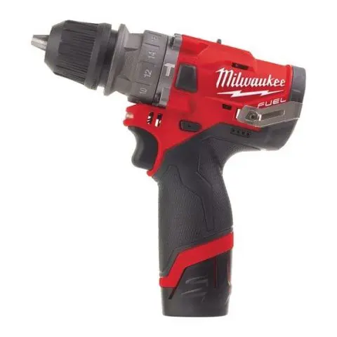 Milwaukee M12 FPDXKIT-202X Slagbormaskin med batteri og lader
